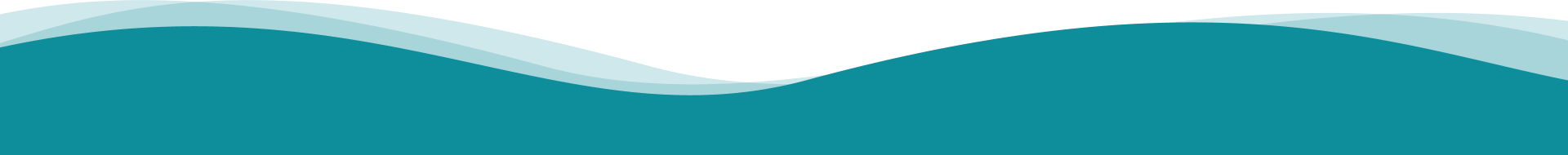 Curved teal and black pattern